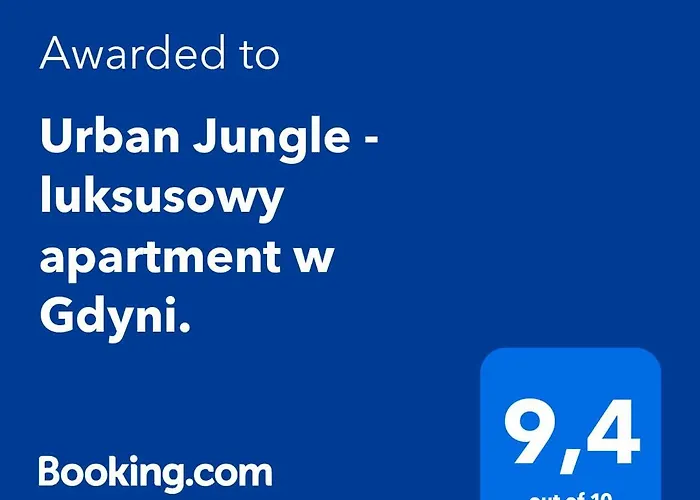 Urban Jungle - Luksusowy W Gdyni. Apartman
